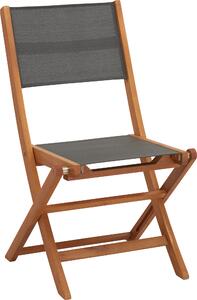 ZAHRADNÍ SKLÁDACÍ KŘESLO, dřevo, textil Ambia Garden - Zahradní židle skládací
