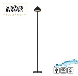 Schöner Wohnen 19245-18 - LED Stm. stojací lampa BELLIS LED/2,5W/5V IP54 černá