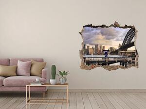 Fototapeta díra na zeď 3D Most w Sydney nd-k-90745371