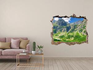 Díra 3D foto tapeta nálepka Jezero v horách nd-k-92038877