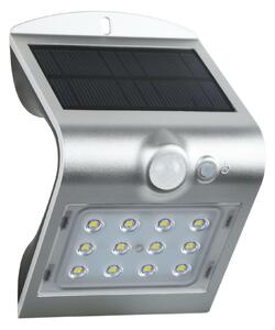 CENTURY SOLÁRNÍ LED ARCADIA 1.5 SENZOR STŘÍBRNÁ 1,5W 4000K 220Lm IP65 CEN ACSS-151240