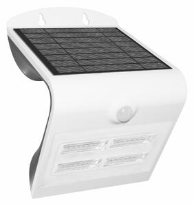 CENTURY SOLÁRNÍ LED ARCADIA 3,2 SENZOR BÍLÁ 3,2W 4000K 400Lm IP65 CEN ACSB-321240