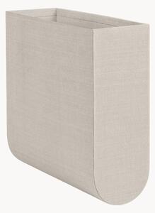 Ručně vyrobený skladovací box Curved, Š 12 cm