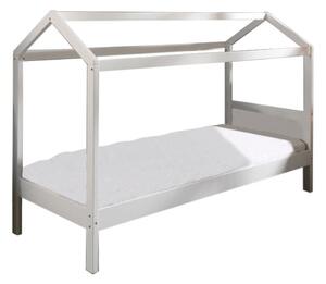 Tempo Kondela Montessori postel, borovicové dřevo, bílá, IMPRES