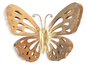 WALLXPERT Nástěnná dekorace Motýl 29 × 32 cm