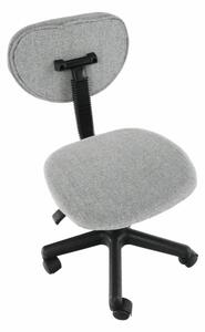 Kancelářská židle, černá / šedá, SALIM