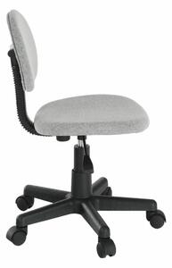 Kancelářská židle, černá / šedá, SALIM