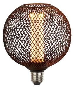 Searchlight 26003BK - LED Dekorační žárovka WIRE MESH E27/4,5W/230V 2700K