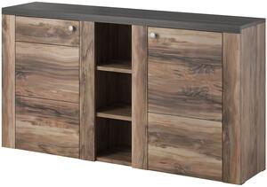 Komoda LOMAR 26 satin ořech / touchwood