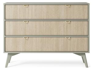 Moderní komoda FELICITY KSZ106, zelená / scandi