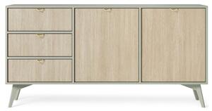 Moderní komoda FELICITY KSZ158, zelená / scandi