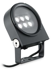 LED Venkovní reflektor Ideal Lux ULEX 15W SOURCE 261294 15W 1280lm 3000K IP65 13cm antracitový