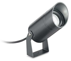 LED Venkovní reflektor Ideal Lux Starlight PT 10.0W 4000K 245072 10W 900lm 4000K IP68 7,5cm šedý