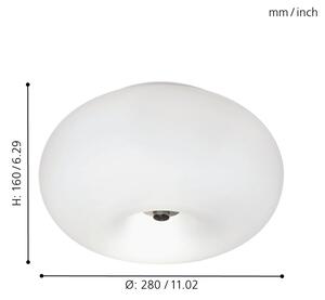 EGLO 86811 - Stropní svítidlo OPTICA 2xE27/60W
