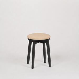 Stima TABURET 03 Odstín: Černá, Látky: LUX cappuccino 24