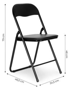 Skládací konferenční židle Rosso 3 + 1 ZDARMA