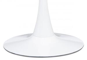Jídelní stůl pr.60x72 cm bílá barva DT-560 WT