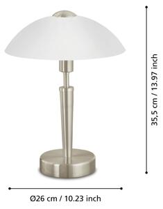 Eglo 85104 - Stmívatelná stolní lampa SOLO 1 1xE14/40W/230V