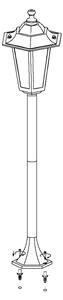 EGLO 22144 - Venkovní lampa LATERNA 4 1xE27/60W/230V