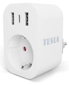 TESLA Smart Plug SP300 3 USB - chytrá zásuvka s USB porty