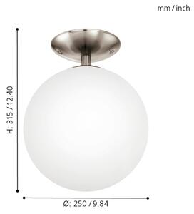 EGLO 91589 - Stropní svítidlo RONDO 1xE27/60W pr. 25 cm