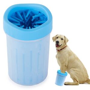Silikonový čistič tlapek pro psa PUCLA XL - různé barvy Barva: Modrá