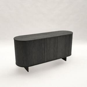 Komoda DIKE 150 - soft černá