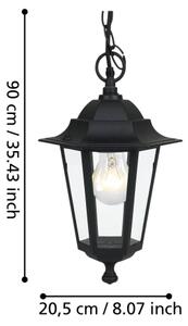 EGLO 22471 - Venkovní lampa LATERNA 4 1xE27/60W
