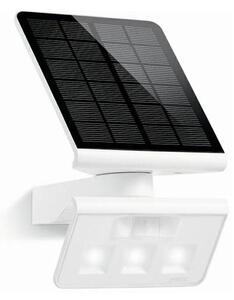 STEINEL 671006 - Solární senzorový LED-reflektor XSolar L-S 0,5W/LED bílá IP44