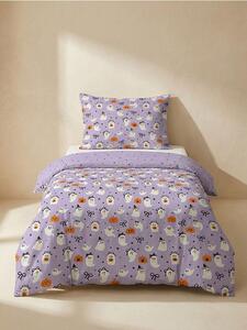 Sinsay - Sada ložního prádla s halloweenským motivem - fialová