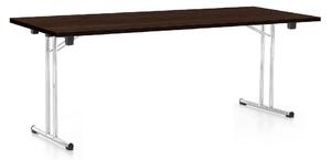 Skládací stůl 200 x 80 cm, wenge