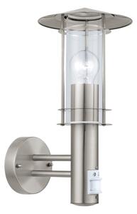EGLO 30185 - Senzorové venkovní nástěnné svítidlo LISIO 1xE27/60W/230V IP44
