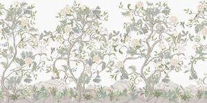 Luxusní vliesová obrazová tapeta na zeď, Krajina s květinami, Z34976, Elie Saab 2