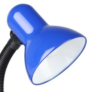EGLO 9232 - Stolní lampa BASIC 1xE27/40W modrá