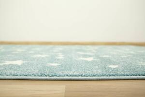 Makro Abra Dětský kusový koberec Lima 9572A Hvězdičky modrý krémový Rozměr: 120x170 cm