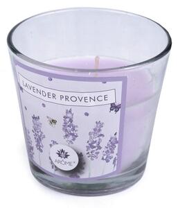 Vonná svíčka ve skle - 2 (lavender provence) levandulová