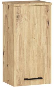 Ak furniture Závěsná koupelnová skříňka Fin 30 cm dub artisan
