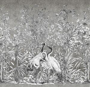 Luxusní vliesová obrazová tapeta s ptáky a rostlinami, Z34955, Elie Saab 2