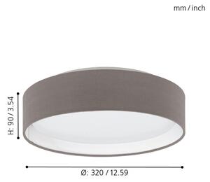 Eglo 31593 - LED Stropní svítidlo PASTERI LED/11W/230V