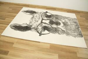 Makro Abra Dětský kusový koberec Lima 9506A Lama krémový šedý Rozměr: 120x170 cm