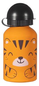 Oranžovo-černá dětská láhev na pití Sass & Belle Tiger, 250 ml