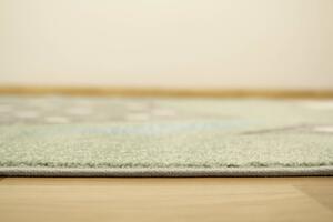 Makro Abra Dětský kusový koberec Lima 1316C Králíček šedý zelený Rozměr: 160x230 cm