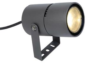 ACA Lighting LED COB bodové svítidlo 9W 300LM 15-50d 230V AC 3.000K tmavě šedá CRI80 IP65 30.000hod LG2101G