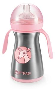 Tescoma Termo láhev PAPU PAPI 200 ml, růžová