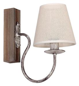 Nástěnné svítidlo CARIN 1xE14/60W/230V světlá