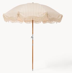 Skládací slunečník's třásněmi Retro, Ø 180 cm