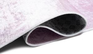 Makro Abra Dětský kusový koberec vhodný k praní BAMBINO 1719A Holčička kočička protiskluzový růžový Rozměr: 120x170 cm