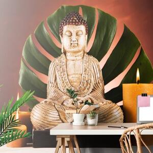 Samolepící fototapeta Buddha s relaxačním zátiším - 450x300 cm