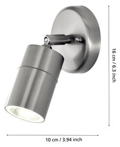 Eglo 93268 - LED venkovní osvětlení STOCKHOLM 1 1xGU10/5W/230V IP44