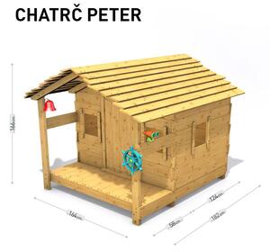 Dětský domeček Monkey´s Home Chatrč pirát Peter 